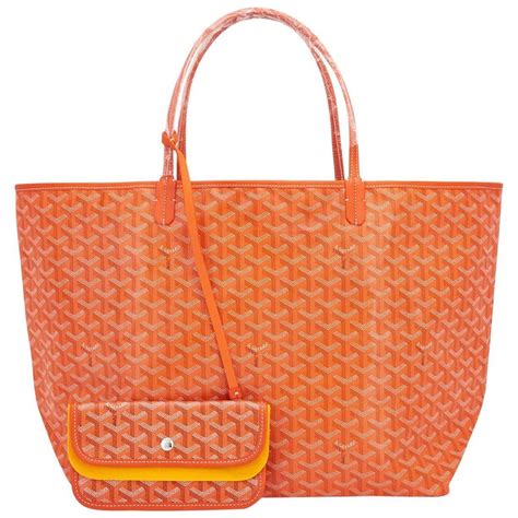 orange goyard bag|maison goyard chypre bag.